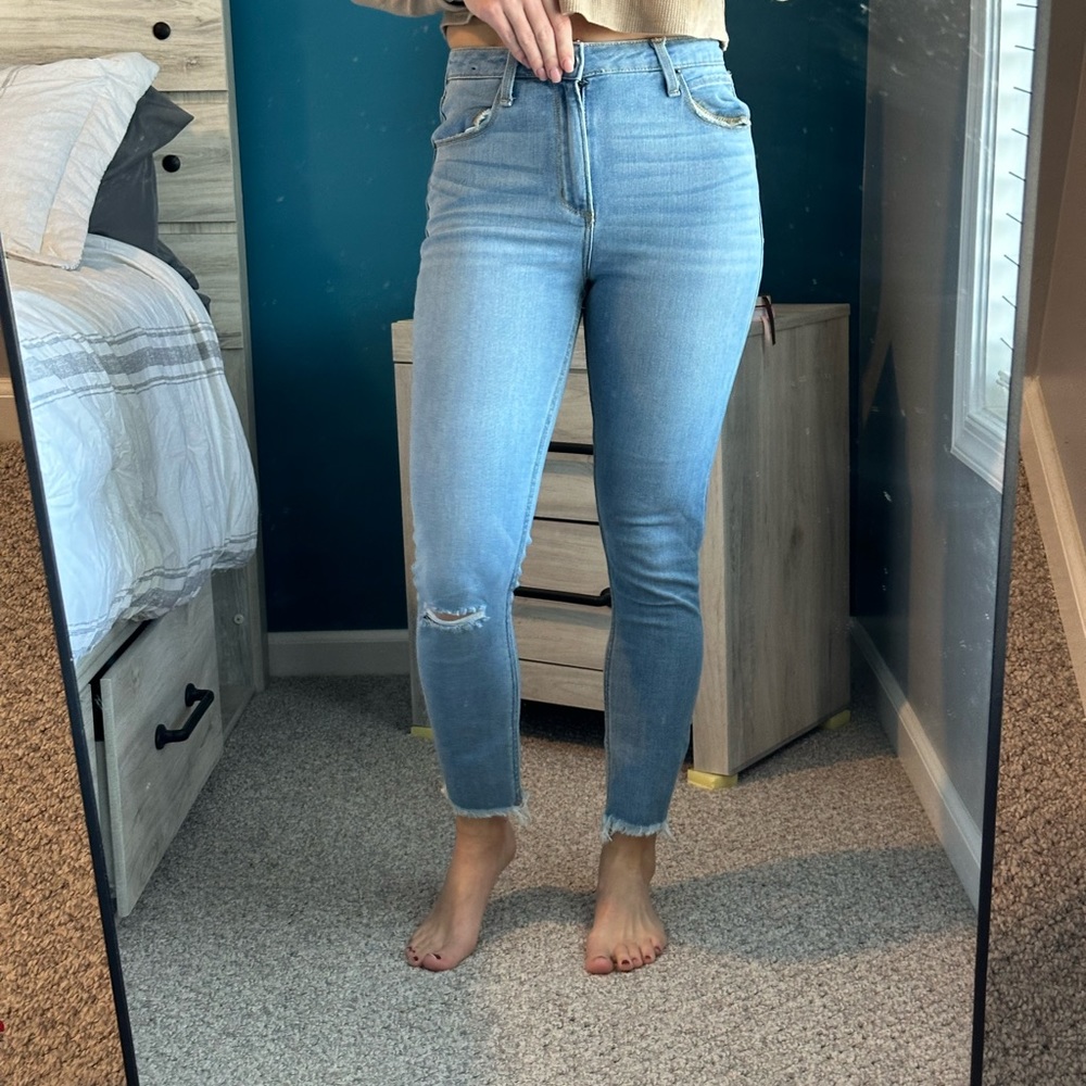 Abercrombie High Rise Skinny Jeans
